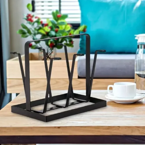 stainless steel glass stand