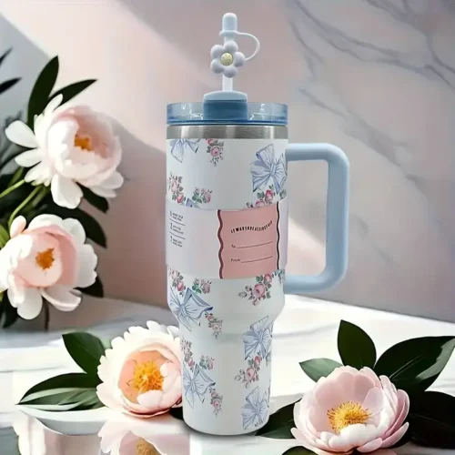 Stanley Fancy Floral Tumbler 40oz Premium - Image 4