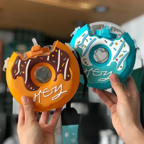 kids donut water bottle