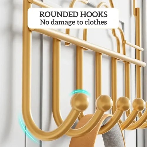 Gold Over the Door Hanger Racks