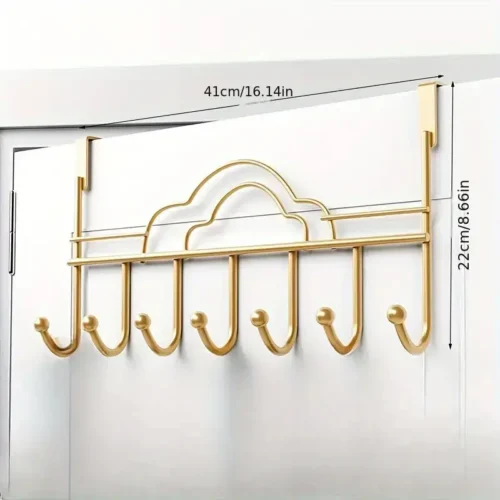 Gold Over the Door Rack Hanger