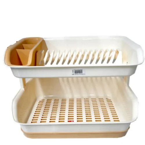 Kitchen Plate Stand Double Layer Dish rack Kitchen Utensils