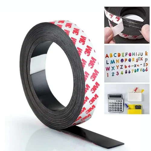 Magnetic-tape-adhesive