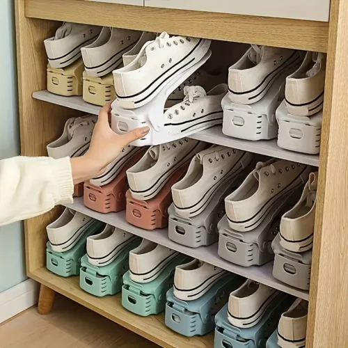 Shelf Shoe Holder for Home and Retail Use