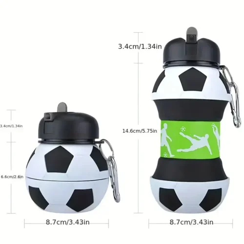 Silicone Sports Water Bottle temperature Resistant