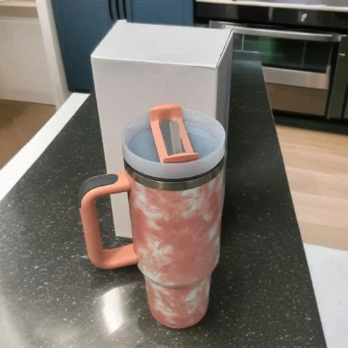 Elegant Marble Design Bottle