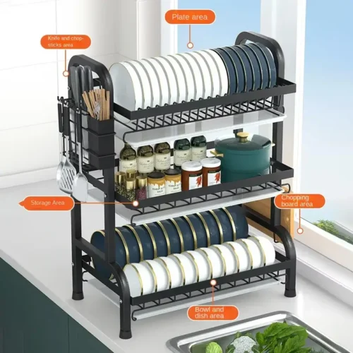 Dish drying rack