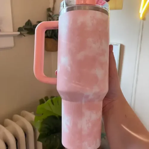 Eco-Friendly Marble Tumbler