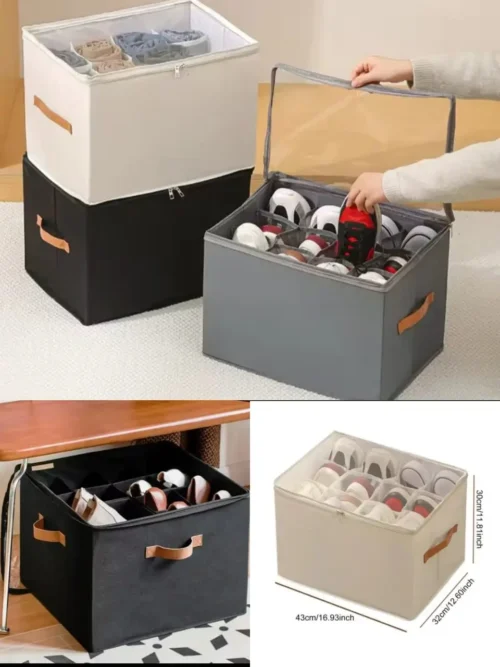 Shoe Organizer Box for Closet