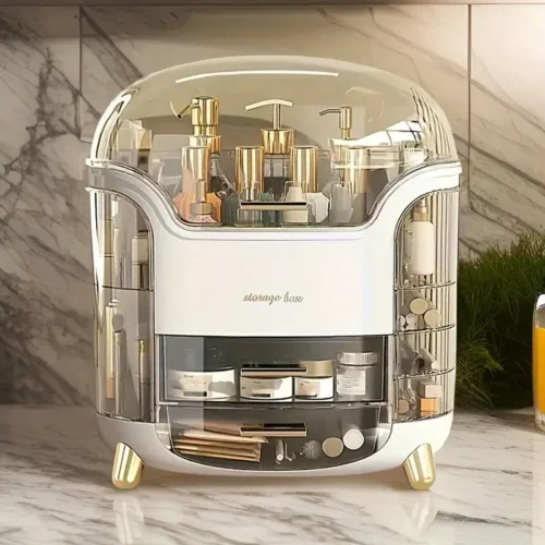 Clear Makeup Display Case