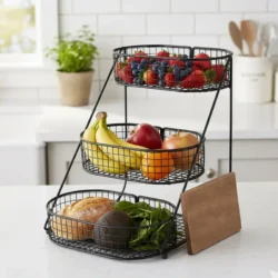 MultiPurpose-3-Tier-Storage-Basket-Rack in pakistan
