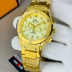 Men’s Full Golden Quartz Watch