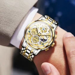 Mens-Watch-Chronograph-Luxury-Diamond-Dress-Wrist-Watches-Waterproof-Luminous